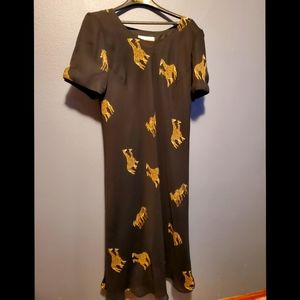 Vintage Safari Themed Dress